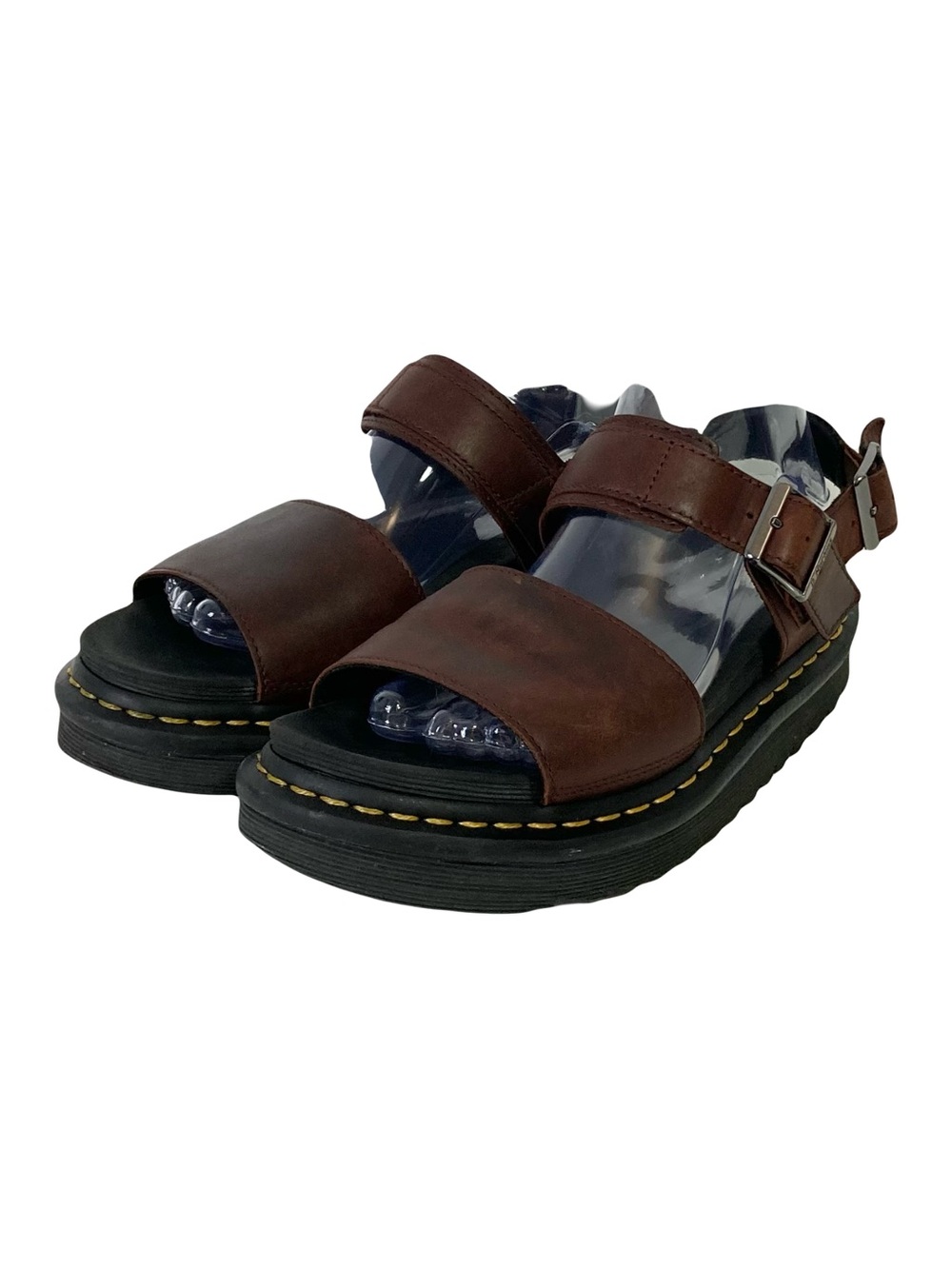 DOC MARTENS Shoes Sandals Women 8 Brown Leather“Voss Brando”